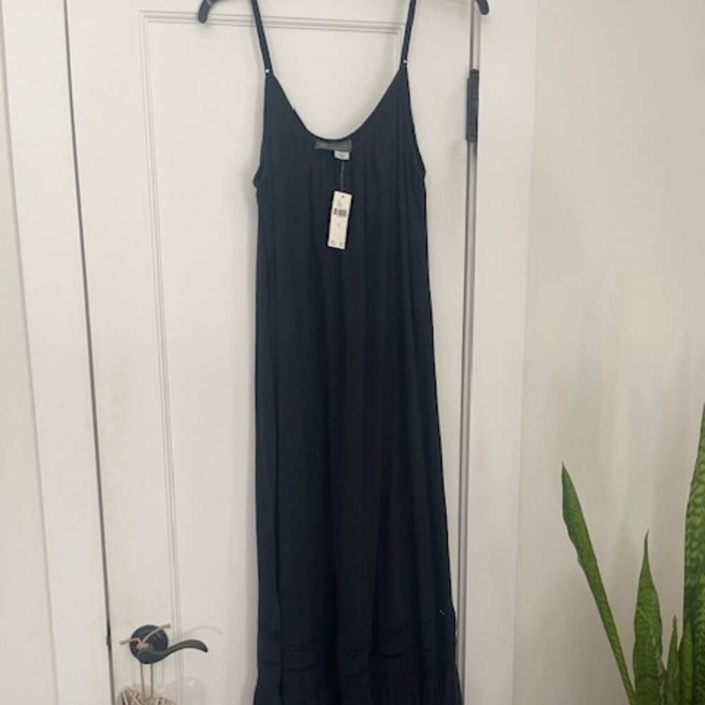 Anthropologie Saturday Sunday Black maxi dress NWT